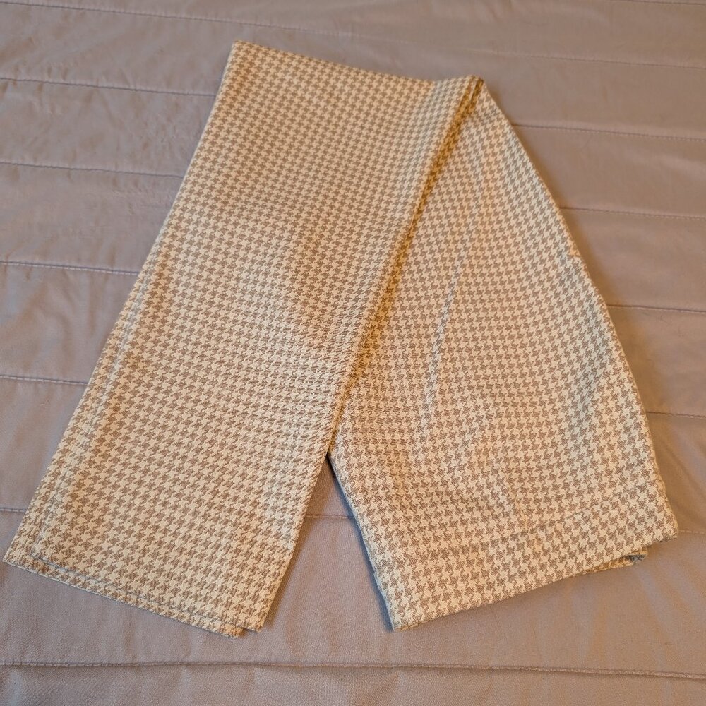 Sezane Clara Houndstooth Ankle Trousers 42 NWOT